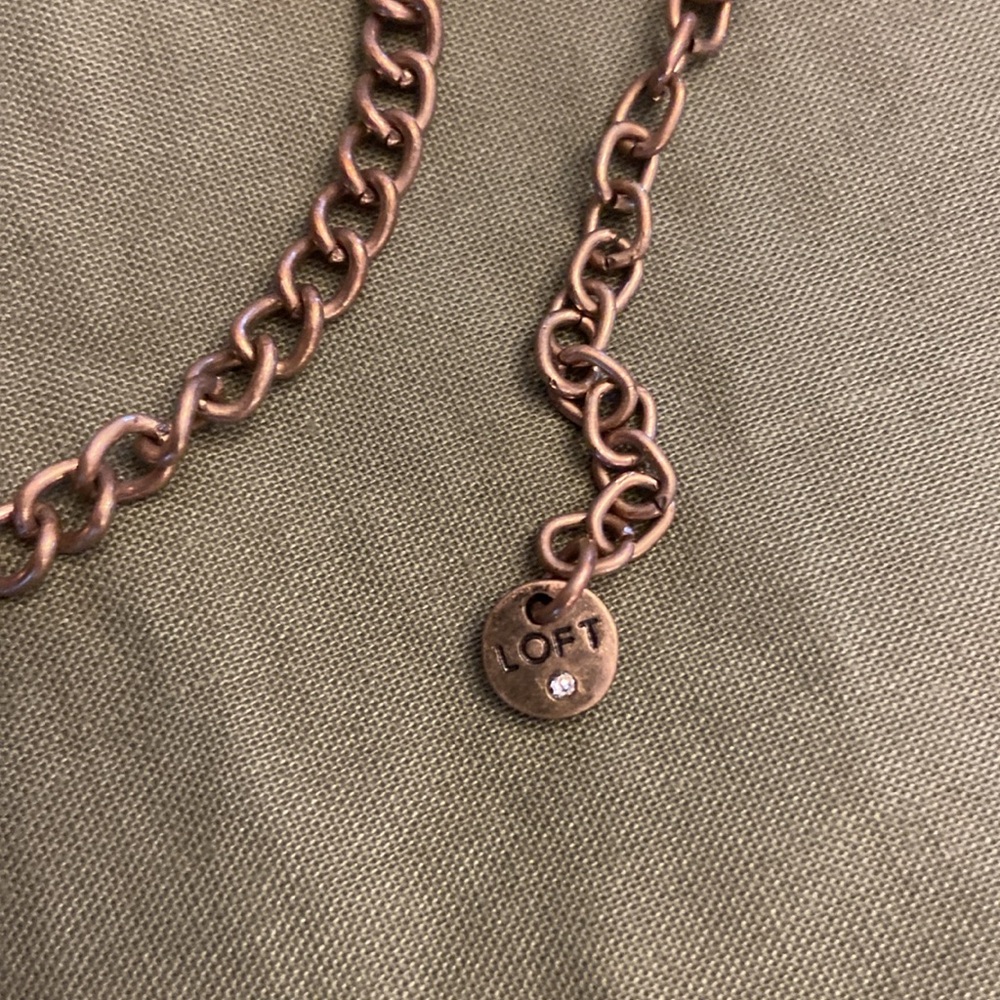 Pearl and rhinestone collar necklace - Picture 2 of 6